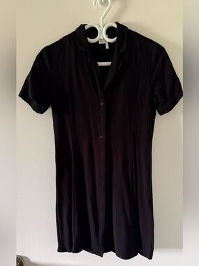 Simons twik Black Short Sleeve Dress